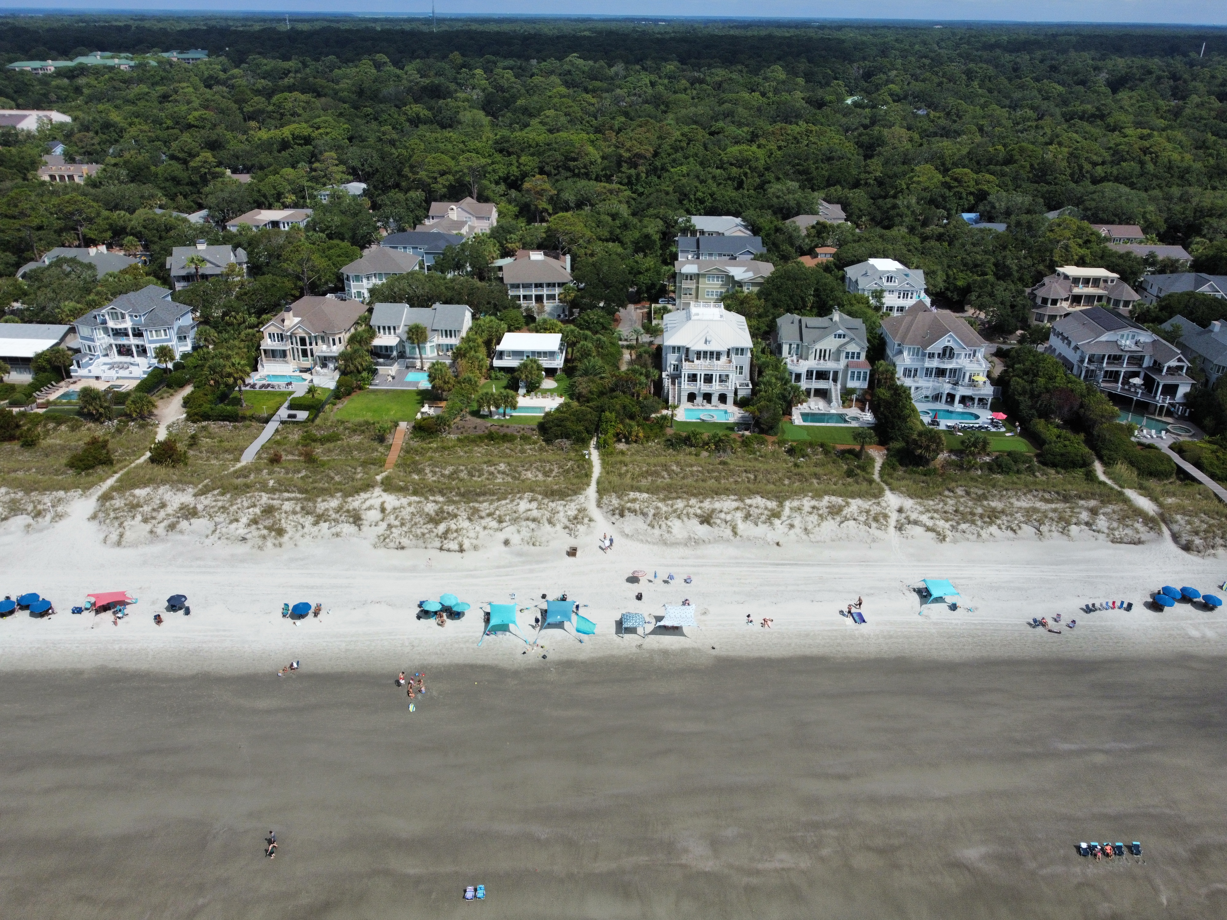 Aerial property view